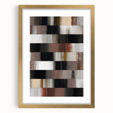 Earthen Harmony Abstracts – Neutral Earth Tone Modern Abstract Wall Art