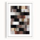 Earthen Harmony Abstracts – Neutral Earth Tone Modern Abstract Wall Art