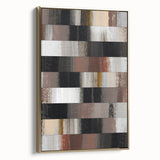 Earthen Harmony Abstracts – Neutral Earth Tone Modern Abstract Wall Art