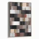 Earthen Harmony Abstracts – Neutral Earth Tone Modern Abstract Wall Art