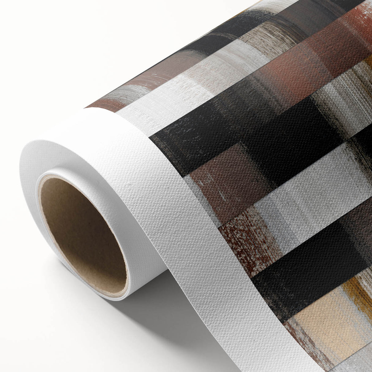 Earthen Harmony Abstracts – Neutral Earth Tone Modern Abstract Wall Art