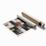 Earthen Harmony Abstracts – Neutral Earth Tone Modern Abstract Wall Art