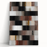 Earthen Harmony Abstracts – Neutral Earth Tone Modern Abstract Wall Art