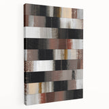 Earthen Harmony Abstracts – Neutral Earth Tone Modern Abstract Wall Art
