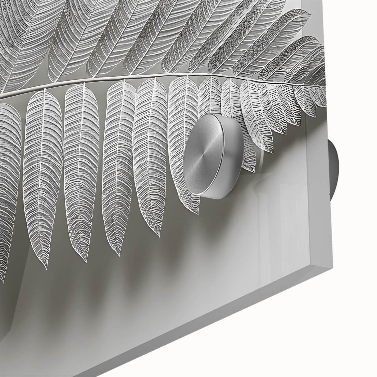 Minimalist Monochrome Leaf – Fine Art Botanical Photography