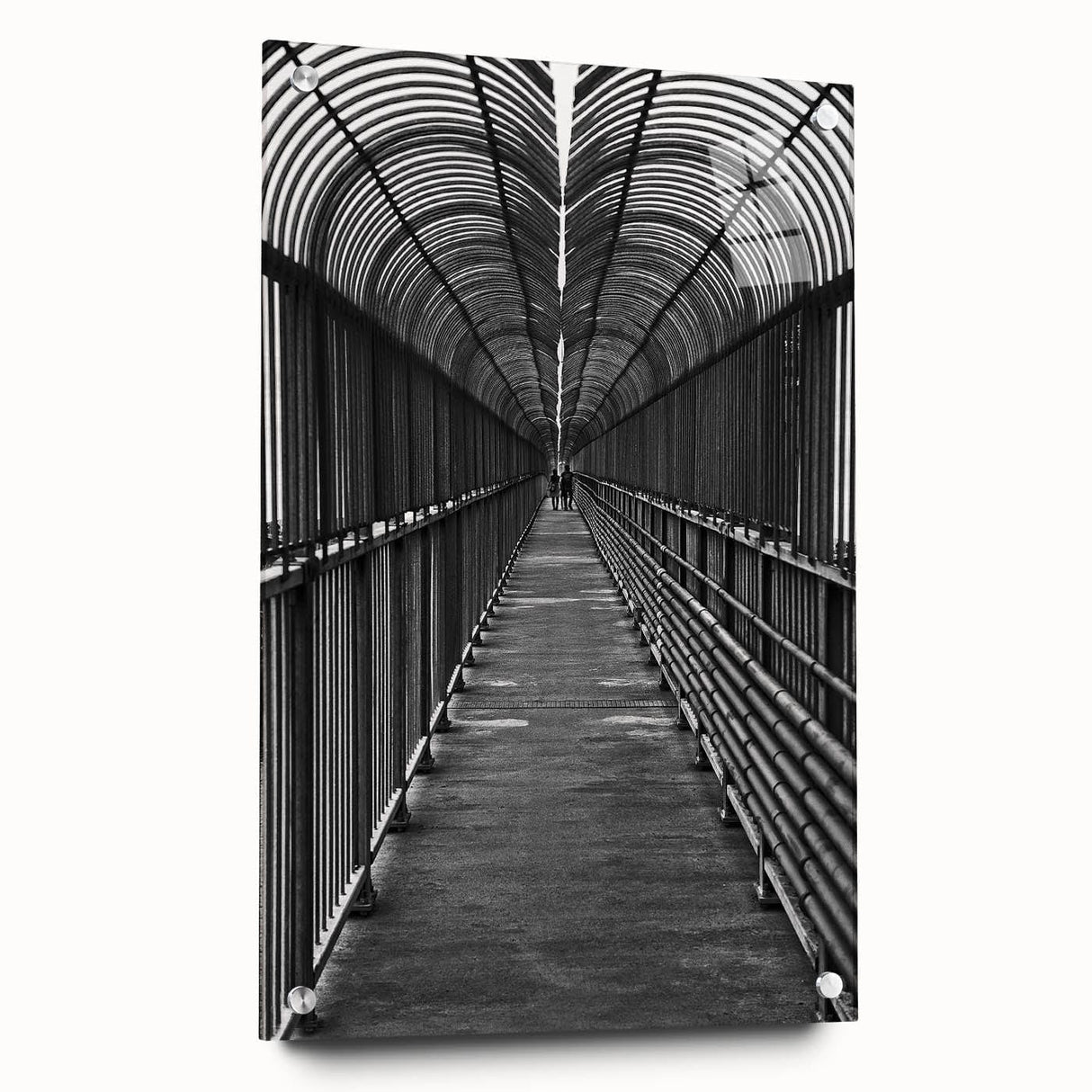 Contemporary City Wall Decor – Black and White Urban Print