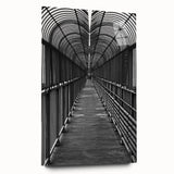 Contemporary City Wall Decor – Black and White Urban Print