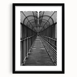 Contemporary City Wall Decor – Black and White Urban Print