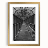 Contemporary City Wall Decor – Black and White Urban Print