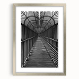 Contemporary City Wall Decor – Black and White Urban Print