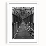 Contemporary City Wall Decor – Black and White Urban Print
