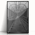 Contemporary City Wall Decor – Black and White Urban Print