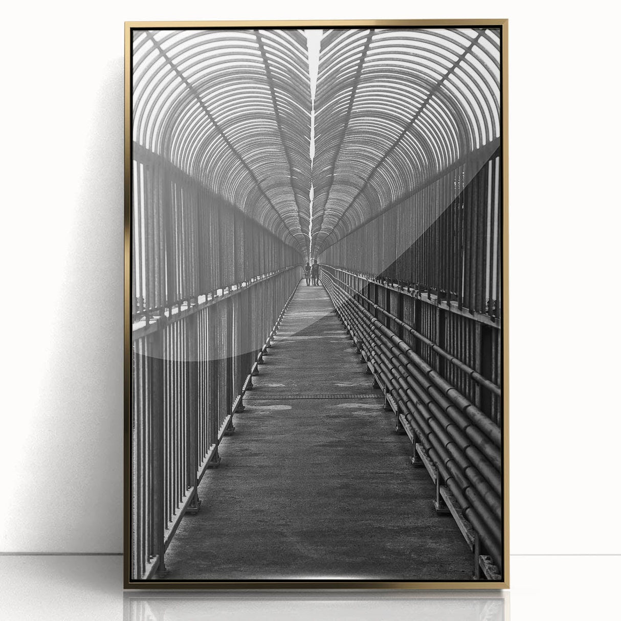 Contemporary City Wall Decor – Black and White Urban Print