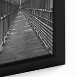 Contemporary City Wall Decor – Black and White Urban Print