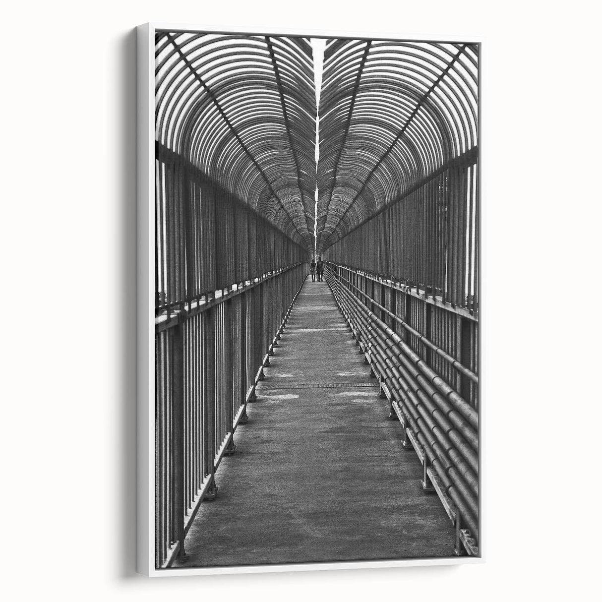 Contemporary City Wall Decor – Black and White Urban Print