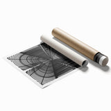 Contemporary City Wall Decor – Black and White Urban Print