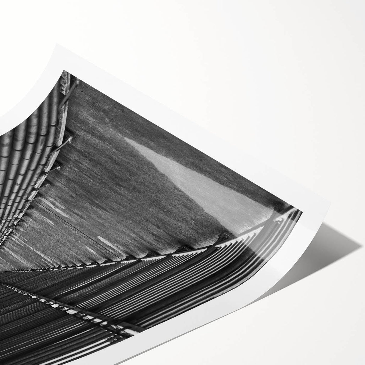 Contemporary City Wall Decor – Black and White Urban Print
