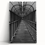 Contemporary City Wall Decor – Black and White Urban Print