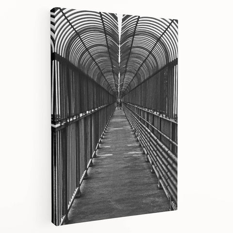 Contemporary City Wall Decor – Black and White Urban Print