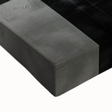 Black and White Geometric Wall Art - Modern Abstract Canvas