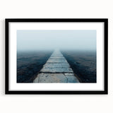 Mysterious Foggy Path – Fine Art Photography for Modern Spaces