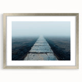 Mysterious Foggy Path – Fine Art Photography for Modern Spaces