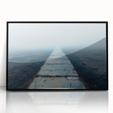 Mysterious Foggy Path – Fine Art Photography for Modern Spaces
