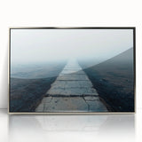 Mysterious Foggy Path – Fine Art Photography for Modern Spaces