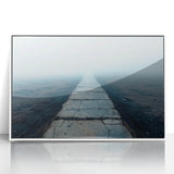 Mysterious Foggy Path – Fine Art Photography for Modern Spaces