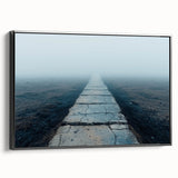 Mysterious Foggy Path – Fine Art Photography for Modern Spaces