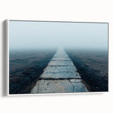 Mysterious Foggy Path – Fine Art Photography for Modern Spaces