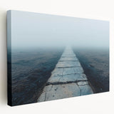 Mysterious Foggy Path – Fine Art Photography for Modern Spaces