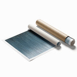 Large Modern Art Piece - Dark Blue & Gold Abstract Print