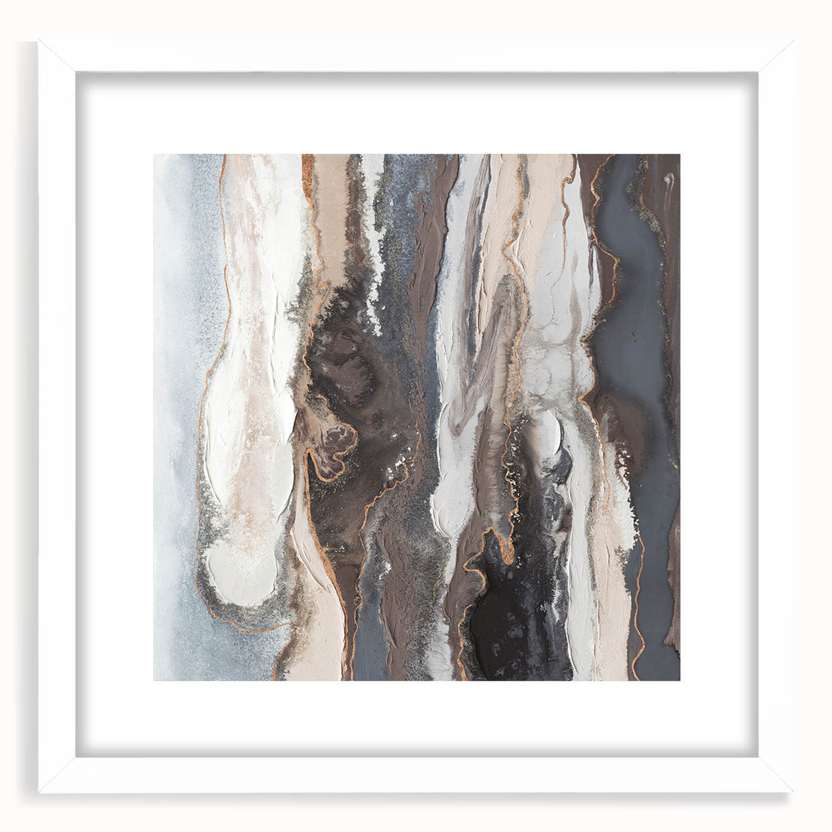 Serene Landscape Photography Prints – Abstract Earthy Tones