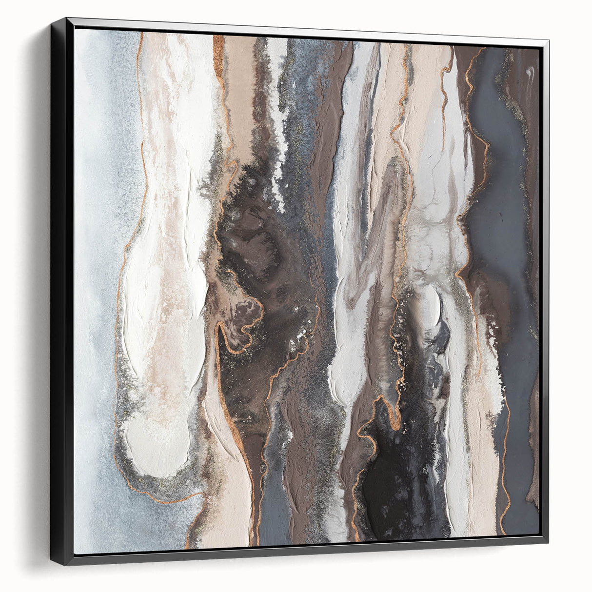 Serene Landscape Photography Prints – Abstract Earthy Tones
