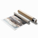 Serene Landscape Photography Prints – Abstract Earthy Tones