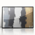 Exclusive Textured Acrylic Art Pieces - Luxe Neutrals in Vertical Flow