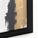 Exclusive Textured Acrylic Art Pieces - Luxe Neutrals in Vertical Flow