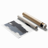 Exclusive Textured Acrylic Art Pieces - Luxe Neutrals in Vertical Flow