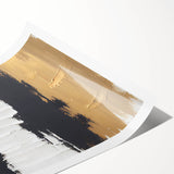 Exclusive Textured Acrylic Art Pieces - Luxe Neutrals in Vertical Flow
