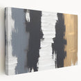 Exclusive Textured Acrylic Art Pieces - Luxe Neutrals in Vertical Flow