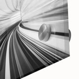 Metropolitan Photography Art – Futuristic Urban Motion Print