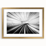 Metropolitan Photography Art – Futuristic Urban Motion Print