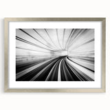 Metropolitan Photography Art – Futuristic Urban Motion Print