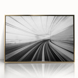 Metropolitan Photography Art – Futuristic Urban Motion Print