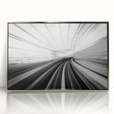 Metropolitan Photography Art – Futuristic Urban Motion Print