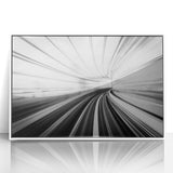 Metropolitan Photography Art – Futuristic Urban Motion Print