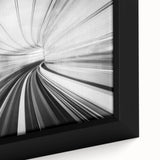 Metropolitan Photography Art – Futuristic Urban Motion Print
