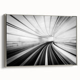 Metropolitan Photography Art – Futuristic Urban Motion Print