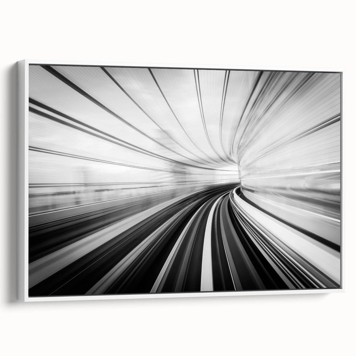 Metropolitan Photography Art – Futuristic Urban Motion Print
